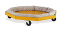 Drum Dolly With Absorbent Collar